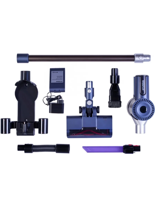 Пылесос ручной HYV-S7570 700мл 380Вт темно-синий Пылесос ручной HYV-S7570 700мл 380Вт темно-синий