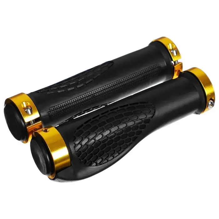 Грипсы Dream Bike, 130 мм, lock on, цвет золотой