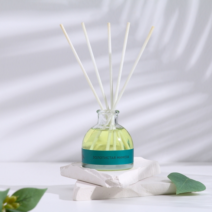 Диффузор ароматический Диффузор ароматический "Весна", 50 мл, золотистая мимоза