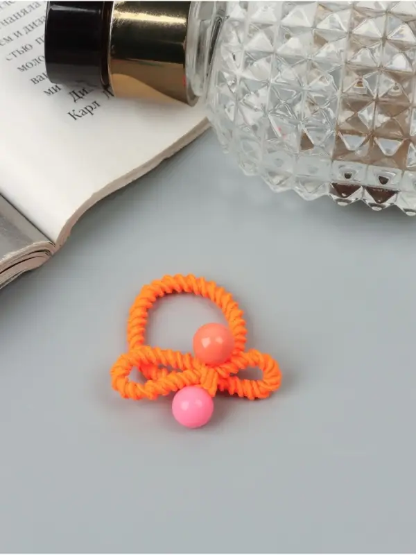 Резинка для волос "Магическая" (набор 5 шт) бантики