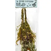 Веник для бани и сауны &laquo;Травяной коктейль&raquo;, 45 (&plusmn;5) см, донник, мята, шалфей, душица, полынь, пижма