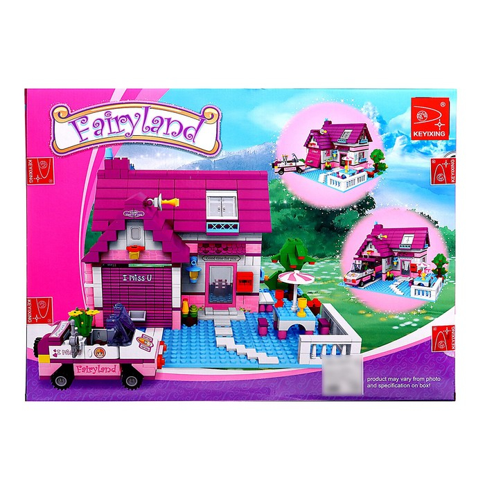 Конструктор &laquo;Страна чудес: Уютный дом&raquo;, 622 детали