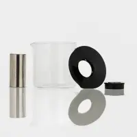 Заварочный чайник &laquo;Локи&raquo;, 1.4 л, с металлическим ситом, стекло, чёрный