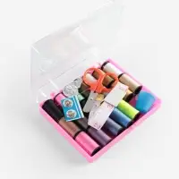 Швейный набор, 29 предметов, в пластиковой коробке, 10.5&times;8&times;2.5 см, МИКС