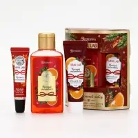 URAL LAB Арома Саунд Набор гель для душа, крем для рук и бальзам для губ, глинтвейн URAL LAB Арома Саунд Набор гель для душа, крем для рук и бальзам для губ, глинтвейн