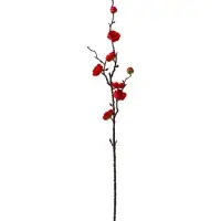Цветы искусственные &laquo;Веточка сакуры&raquo;, 2.5&times;42 см, красные