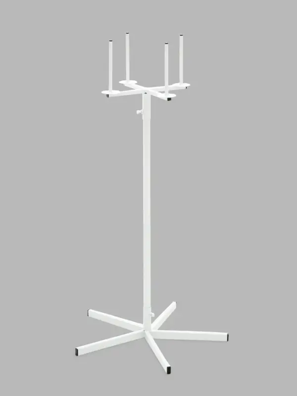 Стойка для пакетов, 60&times;61.3&times;100 см, d=1.2 см, белая