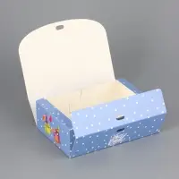 Подарочная коробка сборная с окном «Сюрприз», 16.5×11, 5×5 см