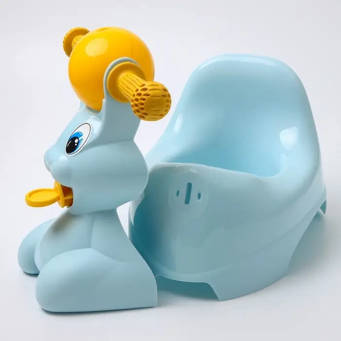 Горшок детский в форме игрушки &laquo;Зайчик Lapsi&raquo;, голубой