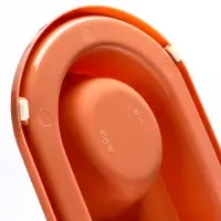 Миска двойная для животных &laquo;Мур-мяу&raquo;, 300 мл, на подставке, пластик, цвет кирпичный