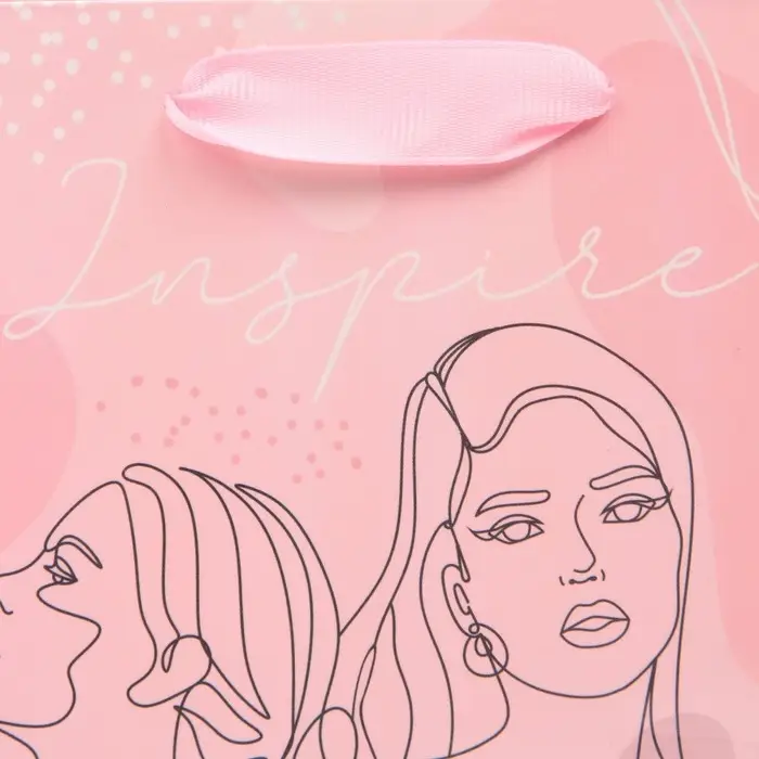 Пакет подарочный ламинированный, упаковка, «Вдохновение», радужная голография, S 12 х 15 х 5.5 см