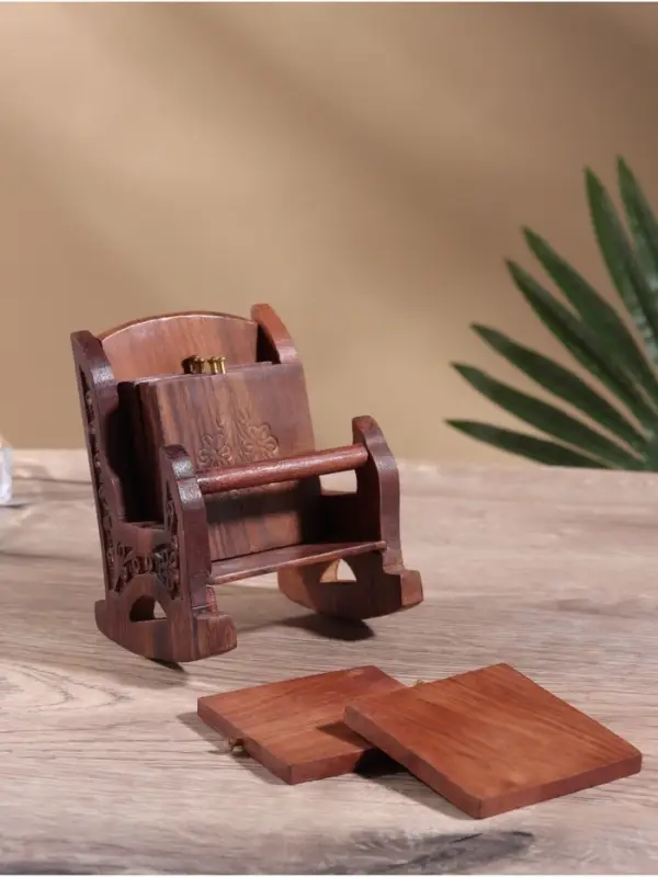 Подставка под горячее &laquo;Кресло&raquo;, 14.5&times;12.5&times;10 см, дерево