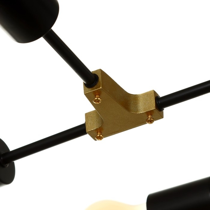 Люстра 2427// E27 40Вт черно-бронзовый 61х61х25,5 см BayerLux