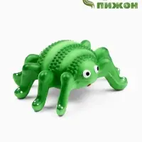 Пищащая игрушка для собак &laquo;Паук&raquo;, 12&times;8 см, латекс