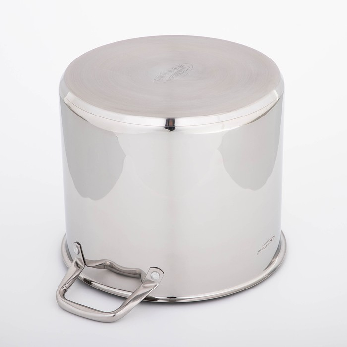 Кастрюля «Титан», 14.5 л, d=28 см, h=24 см, капсульное дно, индукция Кастрюля «Титан», 14.5 л, d=28 см, h=24 см, капсульное дно, индукция