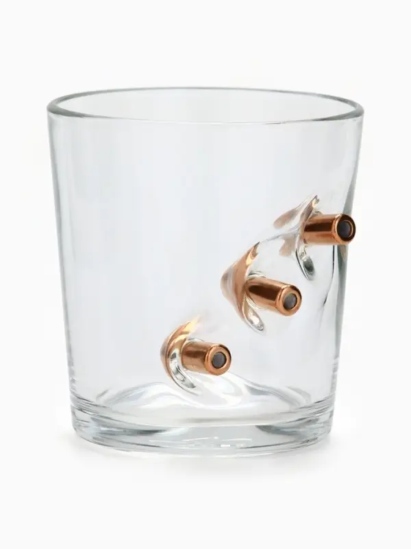 Стакан для виски с пулей &laquo;Непробиваемый&raquo;, 250 мл