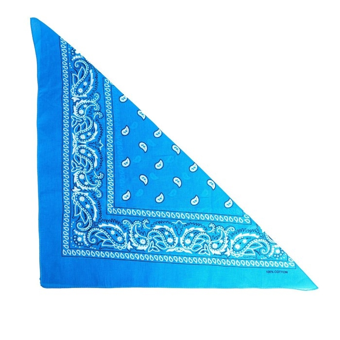 Бандана «Огурцы», синий Бандана «Огурцы», синий