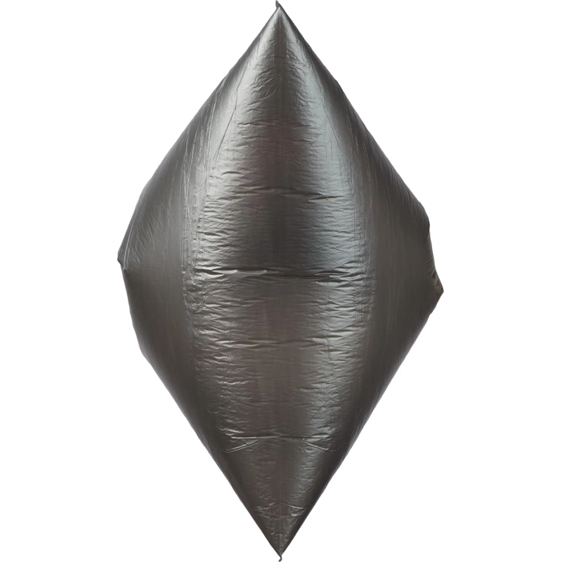 Мешки для мусора ПНД 60л 12мкм 20шт/рул черные 58x68см&nbsp;Luscan с завязками