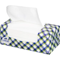 Полотенца бумажные листовые Luscan Professional V-сл 2сл белые 200л/уп_СПБ