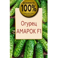Семена Огурец Амарок F1, «Всхожесть 100%», 3 шт.