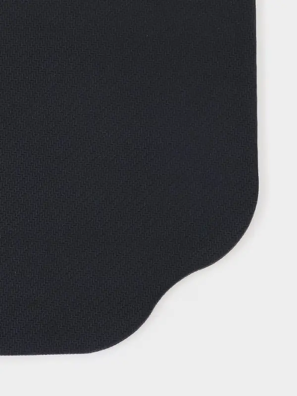 Коврик для сушки посуды Доляна Daisies, влаговпитывающий, 45&times;30 см, серый