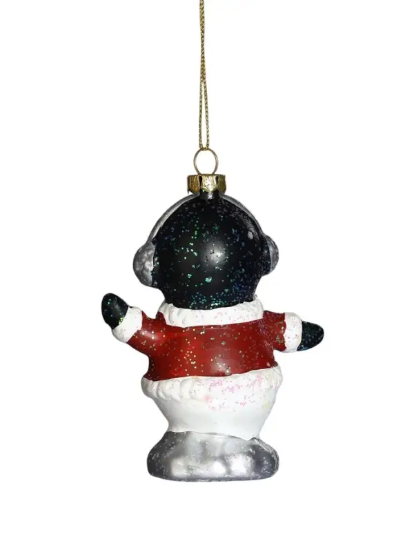 Ёлочная игрушка &laquo;Сияние праздника. Пингвин в кофточке&raquo;, 10.5&times;8 см
