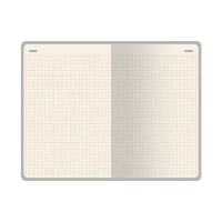 Блокнот А5 100л Bruno Visconti MEGAPOLIS VELVET на резинке синий 3-525/08