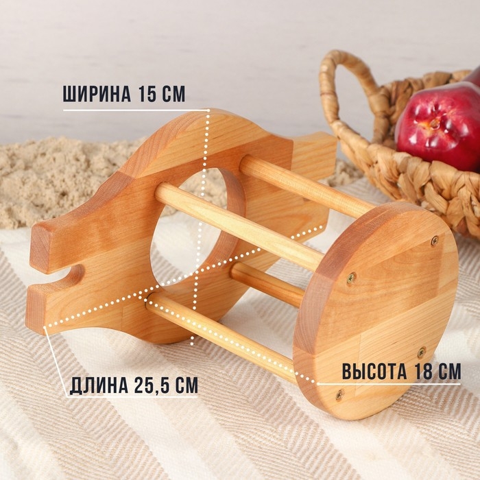 Столик-поднос для вина на 2 персоны Adelica, 25×15×1,8 см, берёза Столик-поднос для вина на 2 персоны Adelica, 25×15×1,8 см, берёза