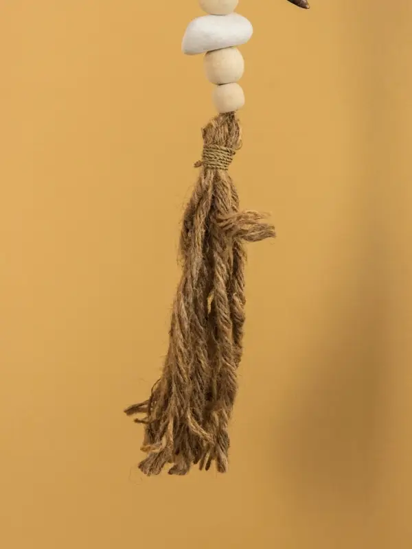 Подвеска декоративная «Звёздочки», 13×3×100 см, дерево, камень, коричневая Подвеска декоративная «Звёздочки», 13×3×100 см, дерево, камень, коричневая