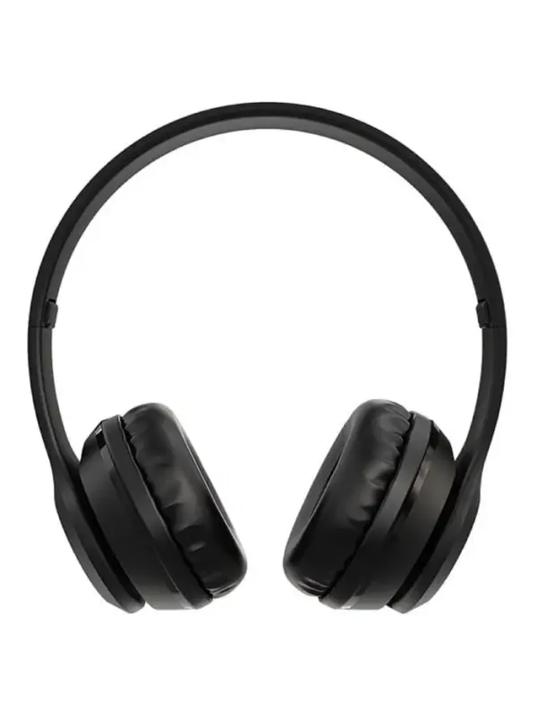 Наушники беспроводные, накладные, Borofone BO4 Charming rhyme, Bluetooth 5.0, с микрофоном, AUX, 200 мАч, чёрные
