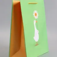 Пакет подарочный ламинированный &laquo;Ромашка&raquo;, 26&times;12&times;32 см