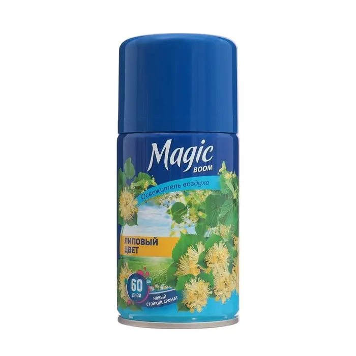 Освежитель воздуха Magic Boom, гелевый Освежитель воздуха Magic Boom, гелевый "Цветы липы" 250 мл