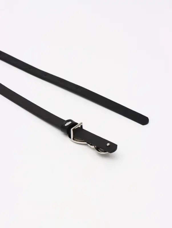 Ремень женский &laquo;Бант&raquo;, серебристая пряжка, 1.5&times;110 см, гвоздик, чёрный