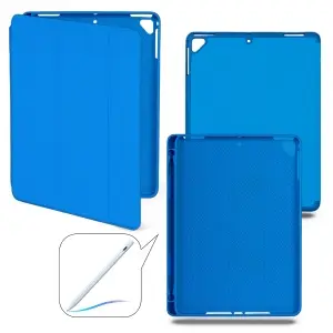 Чехол-книжка для iPad Air Smart Case (Pencil) Blue №16