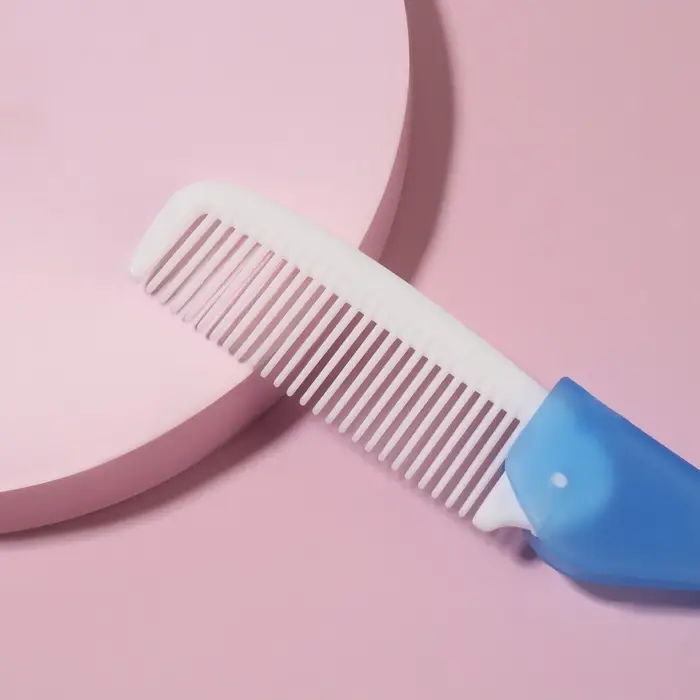 Расчёска складная, 17,3 × 3,1 см, цвет синий/белый Расчёска складная, 17,3 × 3,1 см, цвет синий/белый