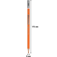 Карандаши цветные Deli EC00235 Color Emotion липа 36цв/наб. мет.кор