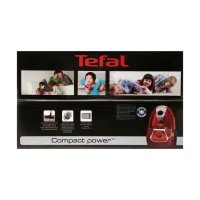 Пылесос Tefal TW3953EA, 750Вт, сухая уборка, 3 л, красный