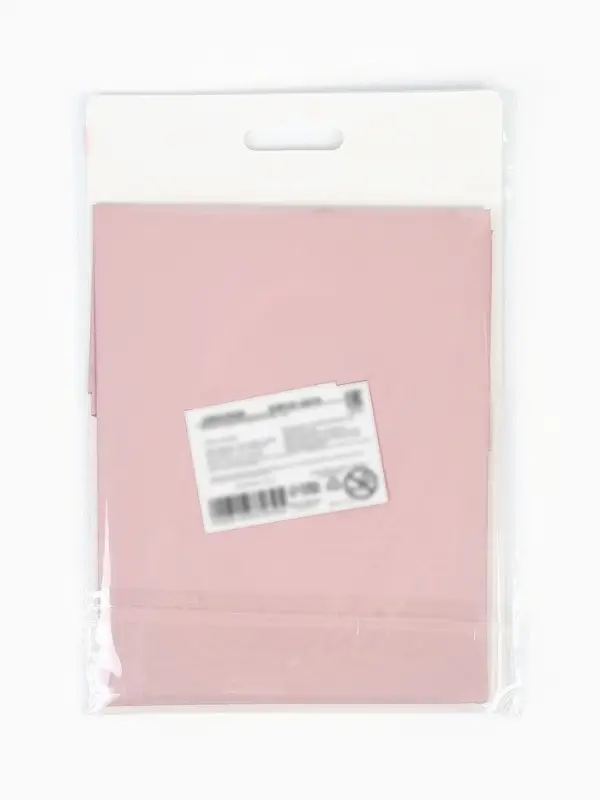 Воздушный шар фольгированный 39" "Бантик" цвет розовый