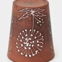 Стакан &laquo;Одуванчик&raquo;, 400 мл, красная глина