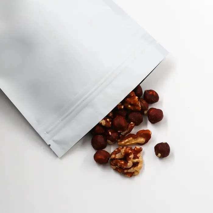 Пакет дой - пак, матовый, белый, 14&times;20&times;4 см