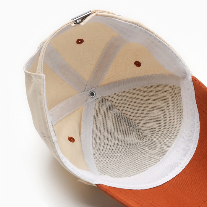 Кепка детская KAFTAN р.52-54 молочный/коричневый Кепка детская KAFTAN р.52-54 молочный/коричневый