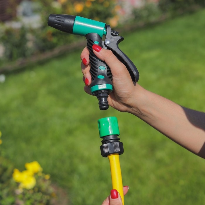 Коннектор, 5/8 Коннектор, 5/8" (16 мм), быстросъёмное соединение, рр-пластик, Greengo