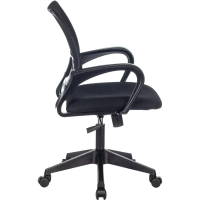Кресло 0MX_VB_Бюрократ CH-695N ткань черн TW-11/сетка черн TW-01 пластик