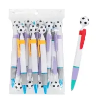 Ручка-прикол Calligrata &laquo;Футбольный мяч&raquo;, шариковая, МИКС