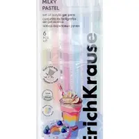 Набор акриловых ручек ErichKrause Milky, уз 1 мм, микс