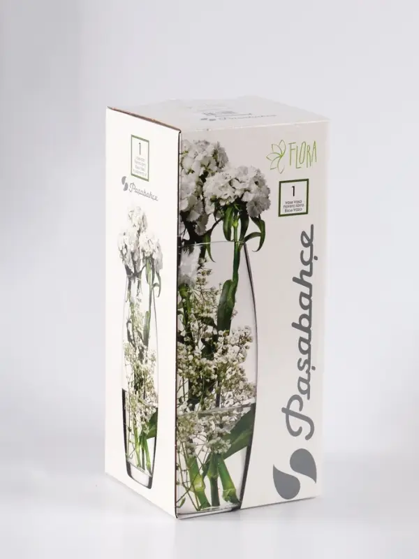 Ваза &laquo;Сангрия&raquo;, жемчуг, h=26 см, стекло, бежевая