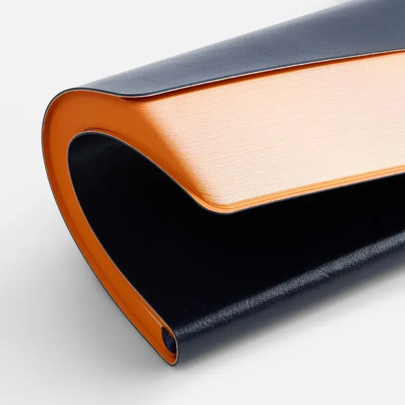 Ежедневник Doppio, недатированный, синий с оранжевым Ежедневник Doppio, недатированный, синий с оранжевым