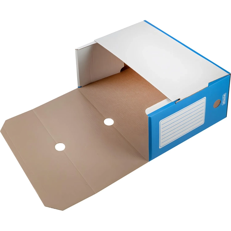 Короб архивный синий ATTACHE 150мм (гофрокартон), 5 шт./уп