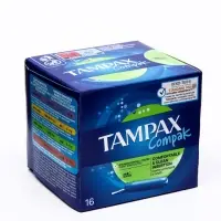 Тампоны &laquo;Tampax&raquo; Compak Super, с аппликатором 16 шт.