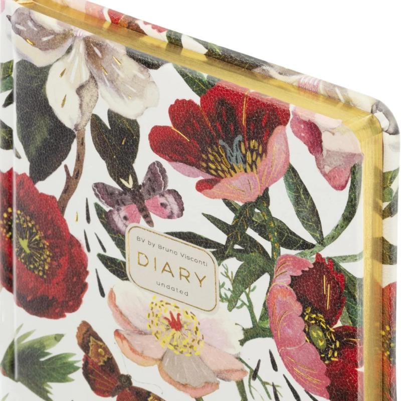 Ежедневник недатированный А5+ FLORA.Пионы 3-744/08